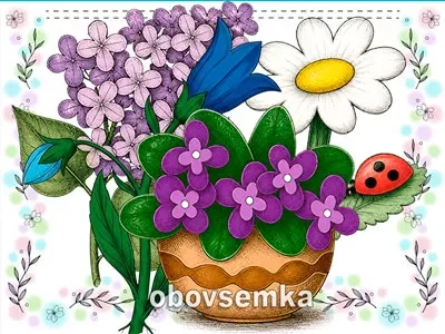 Робимо паперові квіти: шаблони аплікацій для дітей