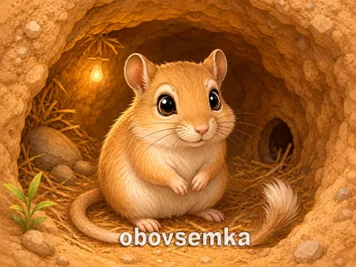 Піщанка — маленький підземний будівник