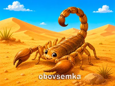 Скорпіон - таємничий мешканець пісків