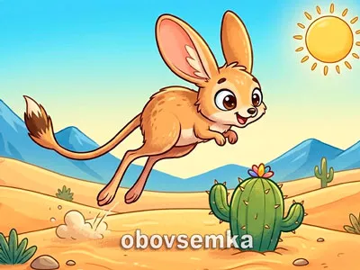 Тушканчик - стрибуча тваринка