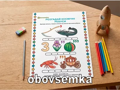 Секретні шифри: Розгадай космічні ребуси в картинках
